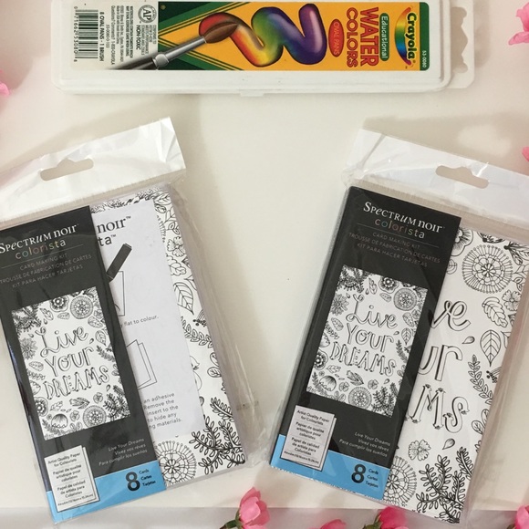 DIY Greeting Cards Color Your Own Water Color Set - Picture 7 of 8